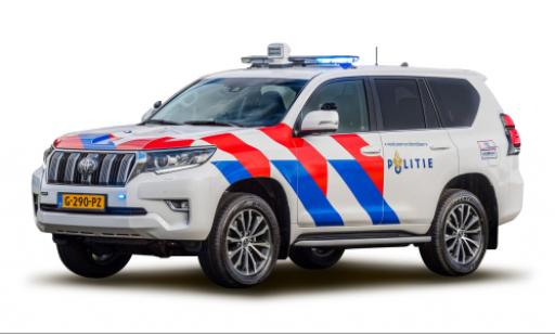 Miniature Toyota Land Cruiser 1/43 Vitesse Prado Politie (NL) 2018 Toyota Land Cruiser 1/43 Vitesse Prado Politie (NL) 2018 miniature
