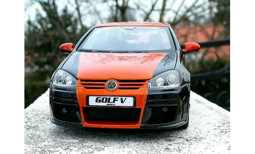 Volkswagen Golf GTI 1/18 Norev zender jantes alu miniature