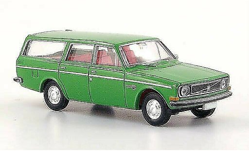 Volvo 145 Base 1/87 Brekina verte miniature