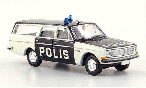 Volvo 145 Base 1/87 Brekina Polis Police Su&Atilde;&uml;de miniature