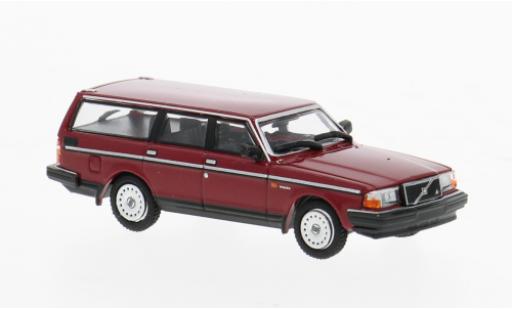 Volvo 240 1/87 Minichamps GL Break rouge 1:87 miniature