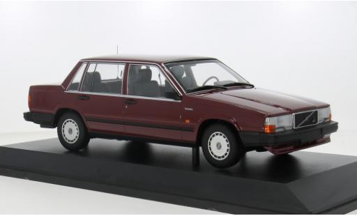 Miniature Volvo 740 1/18 Minichamps GL rouge 1:18 Volvo 740 1/18 Minichamps GL rouge 1:18 miniature