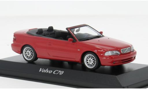 Miniature Volvo C70 1/43 Maxichamps Cabriolet rouge 1:43 Volvo C70 1/43 Maxichamps Cabriolet rouge 1:43 miniature