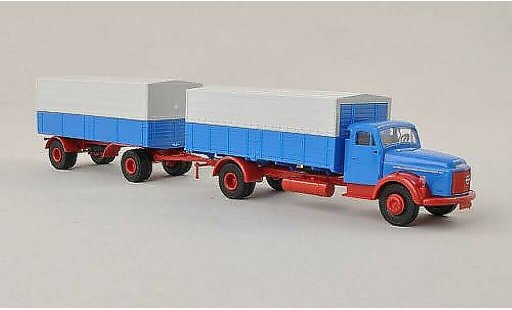 Volvo N88 Base 1/87 Brekina P/P-Zug bleu avec rotem Chassis miniature