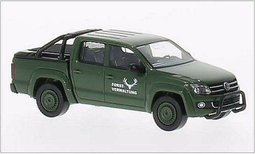 Volkswagen Amarok Base 1/87 Wiking Forstverwaltung verte miniature