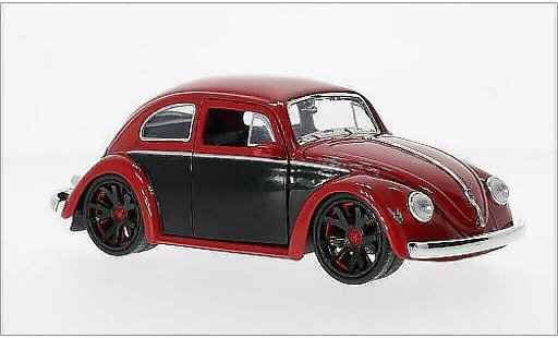 Volkswagen Beetle Base 1/24 Jada Toys (Kafer) Tuning rouge/noire 1959 miniature