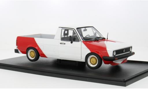 Volkswagen Caddy 1/18 Solido MK I blanche/rouge 1:18 miniature