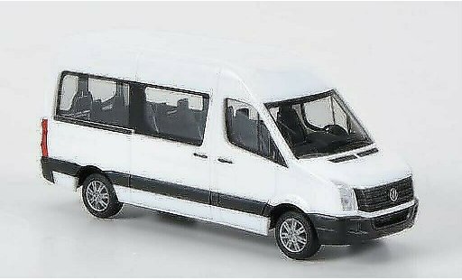 Volkswagen Crafter Bus 1/87 Herpa HD blanche 2011 miniature