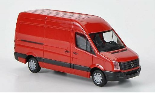 Volkswagen Crafter Kasten 1/87 Herpa fourgon HD rouge 2011 miniature