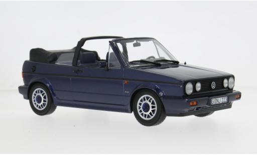 Volkswagen Golf 1/18 Norev Cabriolet Quartett bleue 1992 1:18