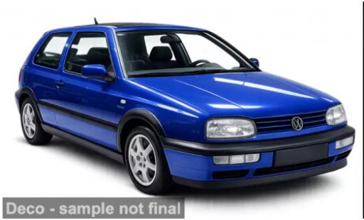 Volkswagen Golf 1/18 Norev GTI bleue 1994 1:18