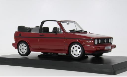Volkswagen Golf 1/18 Norev I Cabriolet rouge 1992 1:18 miniature