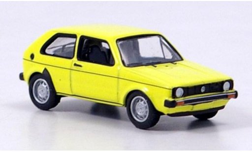 Volkswagen Golf Base 1/87 Bub jaune miniature