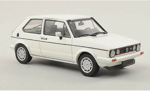 Volkswagen Golf GTI 1/43 Minichamps Pirelli blanche 1983 miniature