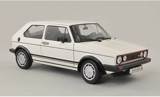 Volkswagen Golf GTI 1/18 Welly blanche 1982 miniature