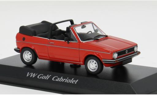 Miniature Volkswagen Golf I rouge 1979 1/43 Minichamps
