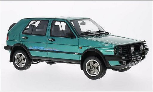 Volkswagen Golf Country 1/18 Ottomobile metallise verte miniature