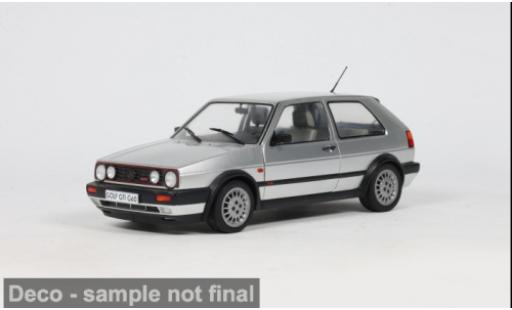 Miniature Volkswagen Golf II GTI G60 argent&Atilde;&copy;e 1989 1/18 Solido