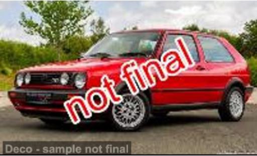 Volkswagen Golf 1/18 Solido II GTI rouge 1984 1:18 miniature
