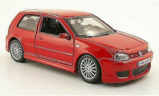 Volkswagen Golf R32 1/24 Maisto rouge 2006 miniature