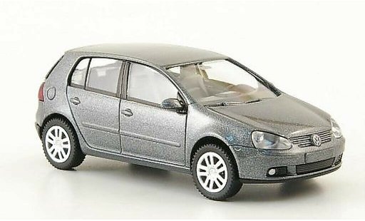 Volkswagen Golf Base 1/87 Wiking grise 5-Turer 2003 miniature