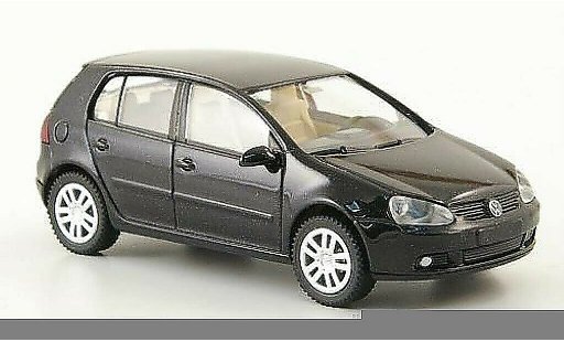 Volkswagen Golf Base 1/87 Wiking noire 5-Turer 2003 miniature
