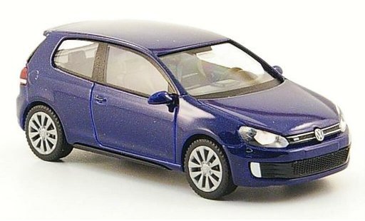 Volkswagen Golf GTI 1/87 Wiking GTD bleu miniature