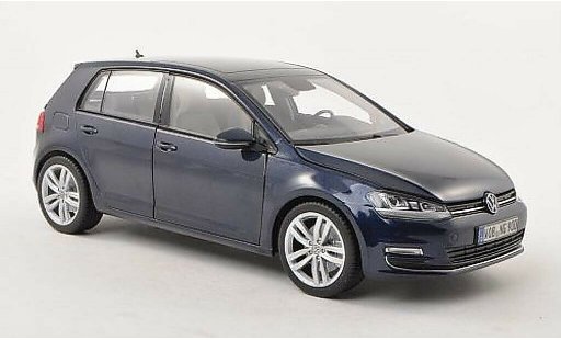 Volkswagen Golf Base 1/18 Norev bleu 5-Turer miniature
