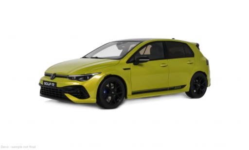 Volkswagen Golf 1/18 Ottomobile VIII R jaune 2023 1:18 miniature