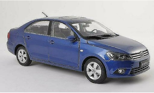 Volkswagen Jetta Base 1/18 Paudi bleu 2012 miniature