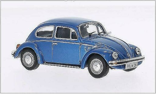 Volkswagen Kafer Base 1/43 Solido 1302 LS metallise bleu 1972 miniature