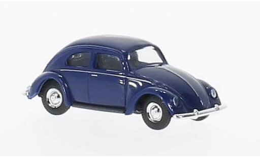 Volkswagen Kafer Base 1/87 Busch bleu Brezelfenster 1951 miniature
