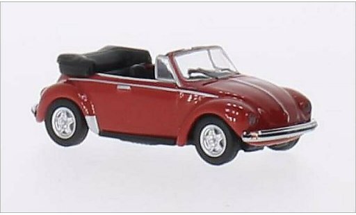 Volkswagen Kafer Cabriolet 1/87 Schuco rouge miniature