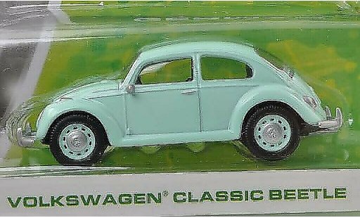 Volkswagen Kafer Base 1/64 Greenlight turquoise miniature