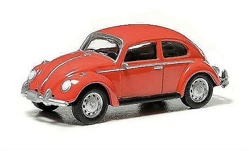 Volkswagen Kafer Base 1/64 Greenlight orange Gremlins miniature