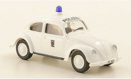 Volkswagen Kafer Base 1/87 Wiking Police Trier Brezelkafer miniature