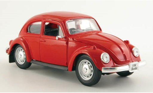 Volkswagen Kafer Base 1/24 Maisto rouge 1973 miniature