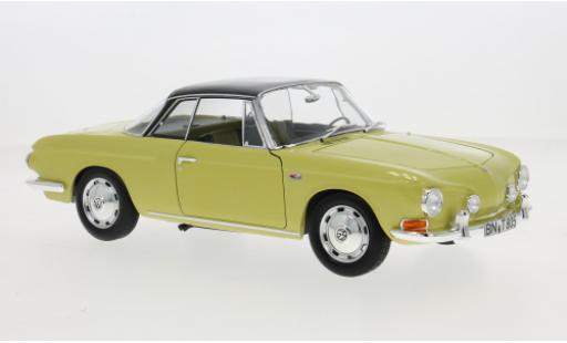 Volkswagen Karmann 1/18 Norev Ghia Typ 34 jaune/noire 1961 1:18 miniature