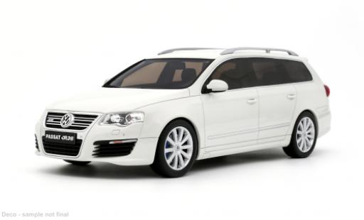 Miniature Volkswagen Passat B6 (R36) Variant blanche 2008 1/18 Ottomobile