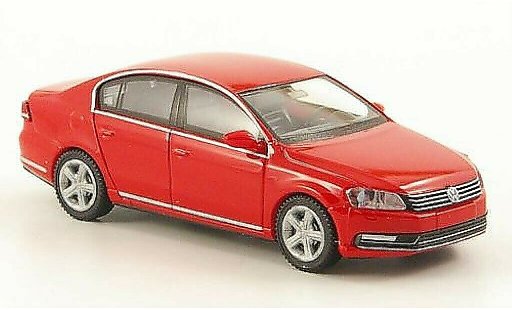 Volkswagen Passat B7 1/87 Wiking Berline rouge miniature