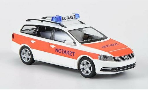 Volkswagen Passat B7 1/87 Wiking Variant Notarzt miniature
