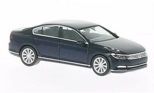 Volkswagen Passat B7 1/87 Herpa (B8) Berline bleu 2014 miniature