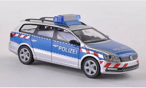 Volkswagen Passat B7 1/87 Wiking Variant Police miniature