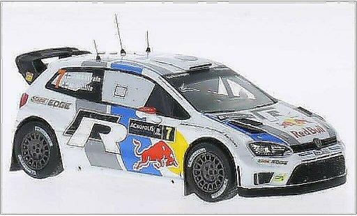 Volkswagen Polo WRC 1/43 IXO R No.7 Red Bull Rallye WM Rallye Acropolis 2013 miniature