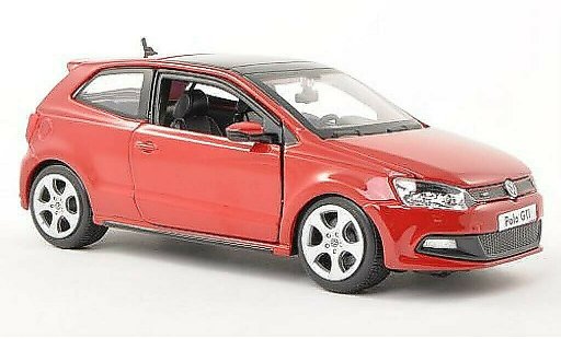 Volkswagen Polo GTI 1/24 Burago V rouge miniature