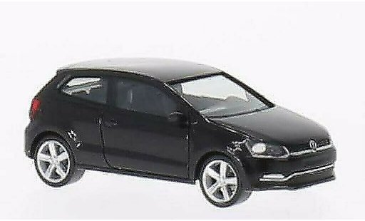 Volkswagen Polo Base 1/87 Herpa V (Typ 6C) 3-turig noire 2014 miniature