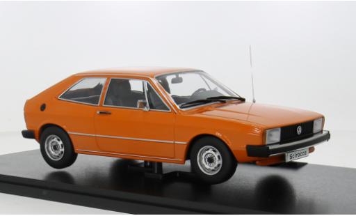 Miniature Volkswagen Scirocco 1/18 KK Scale 1 L orange 1:18 Volkswagen Scirocco 1/18 KK Scale 1 L orange 1:18 miniature
