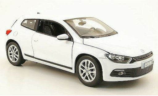 Volkswagen Scirocco Base 1/24 Welly 3 blanche miniature