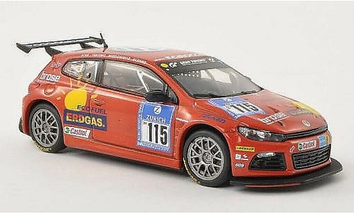 Volkswagen Scirocco Base 1/43 Norev GT24-CNG M No.115 24h Rennen Nurburgring miniature