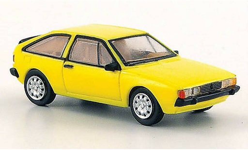 Volkswagen Scirocco Base 1/87 Norev II jaune 1980 miniature